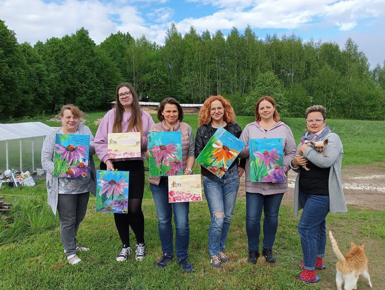 Gliną i&nbsp;pędzlem, czyli weekend ceramiczno-malarski II!