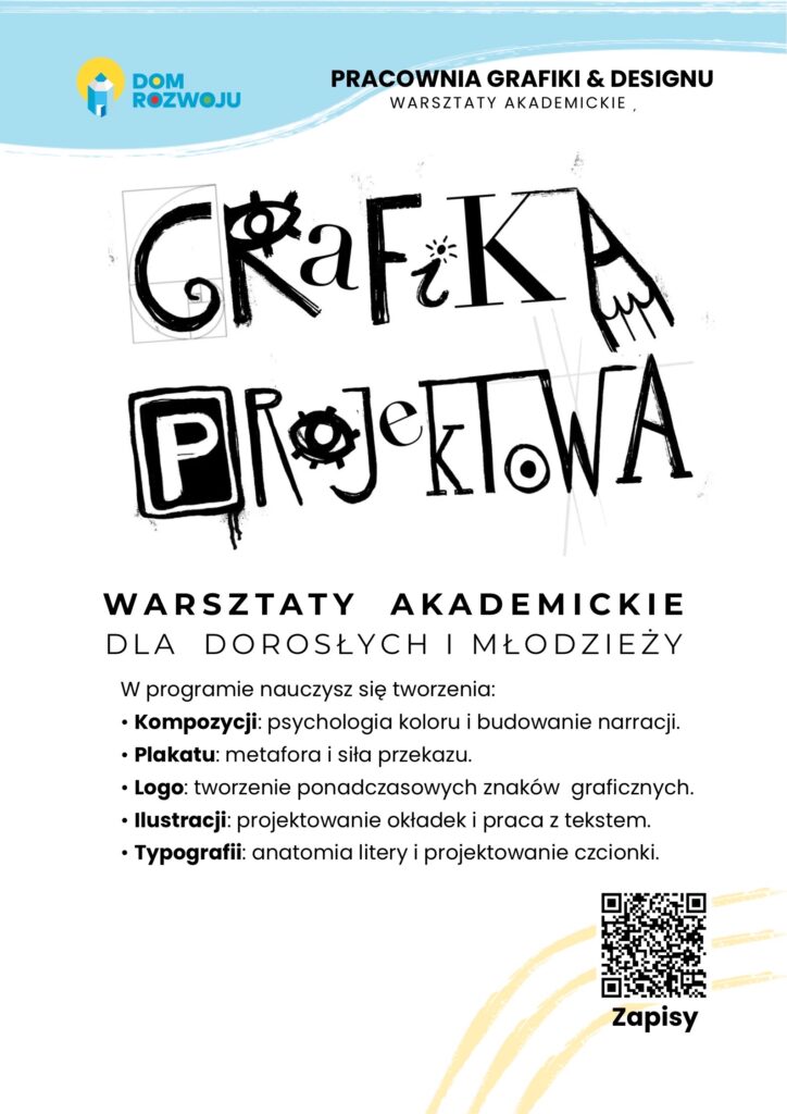 Akademickie Warsztaty Grafiki Projektowej -zajęcia dla młodzieży i&nbsp;dorosłych w&nbsp;Poznaniu-27.08.2026