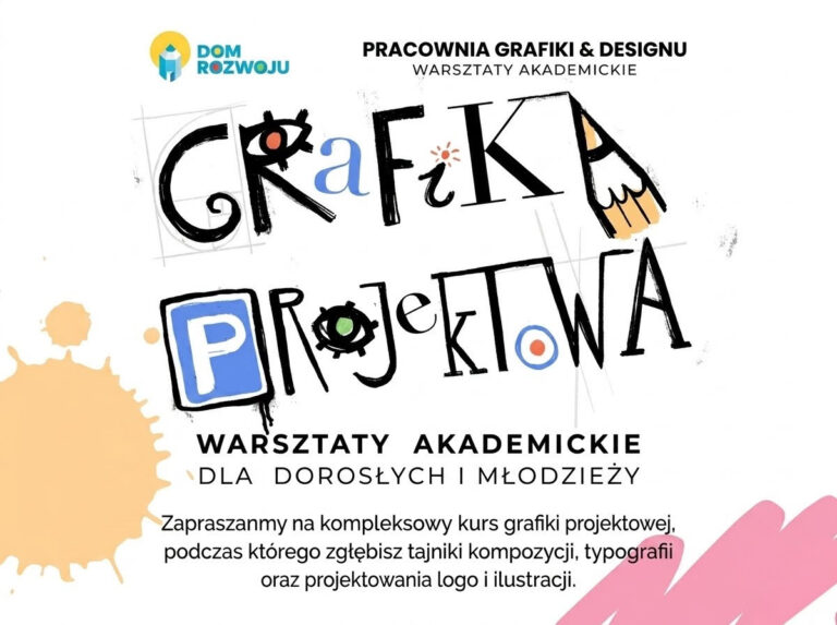 Akademickie Warsztaty Grafiki Projektowej -zajęcia dla młodzieży i&nbsp;dorosłych w&nbsp;Poznaniu