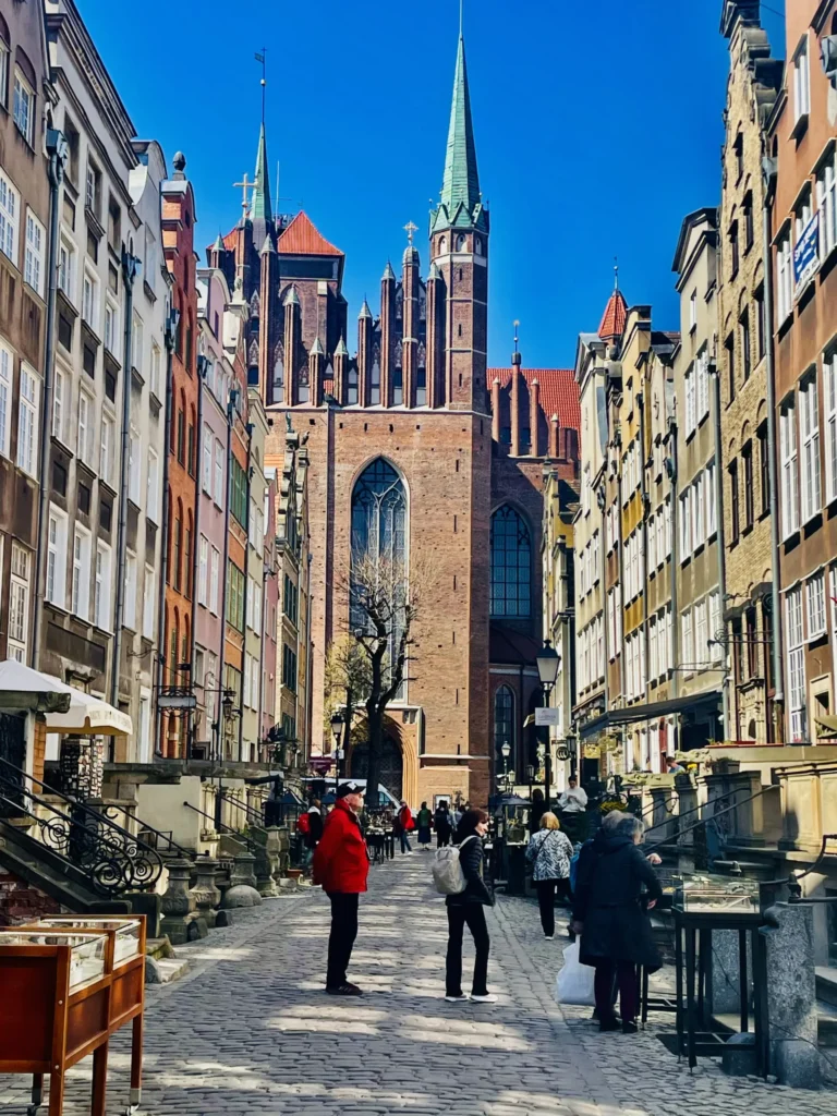 gdansk uliczka staregomiasta gdansk uliczka staregomiasta